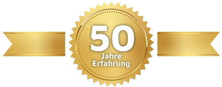 50 Jahr bester Service